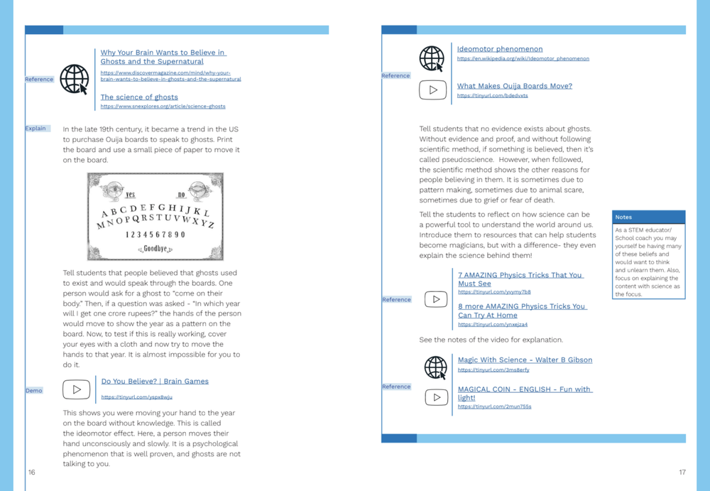 Ouija board used to question superstitions